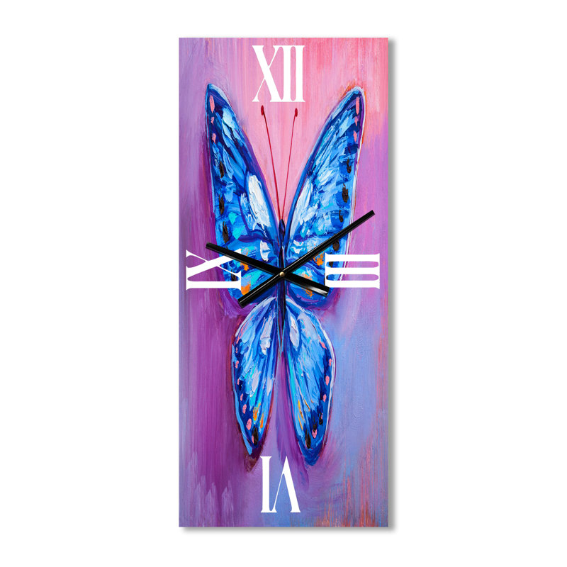 Horloge murale papillon I, Grand