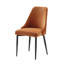 Chaise d'appoint en velours capitonné Jaquale