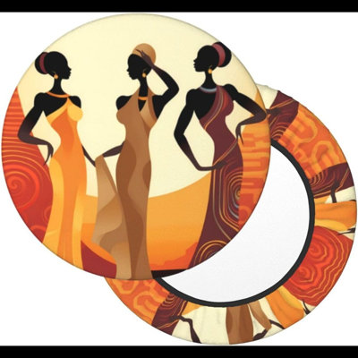 Housse pour siège de tabouret de bar African Girls