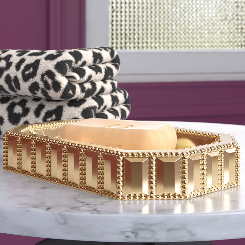 Porte-savon Glitz, Or