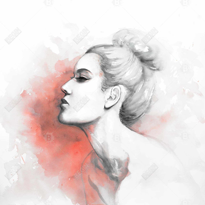 Deliberation - 32"x32" art on canvas