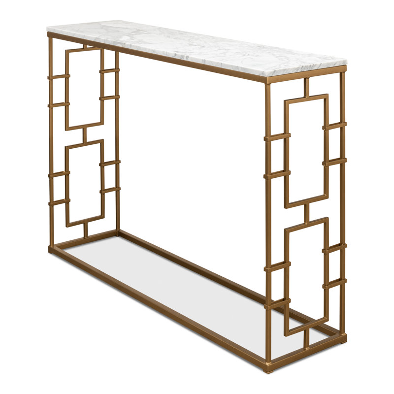 48'' W Marble Console Table