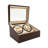 Automatic Rotation 10 Watch PU Display Box W/ Lid-1689991193