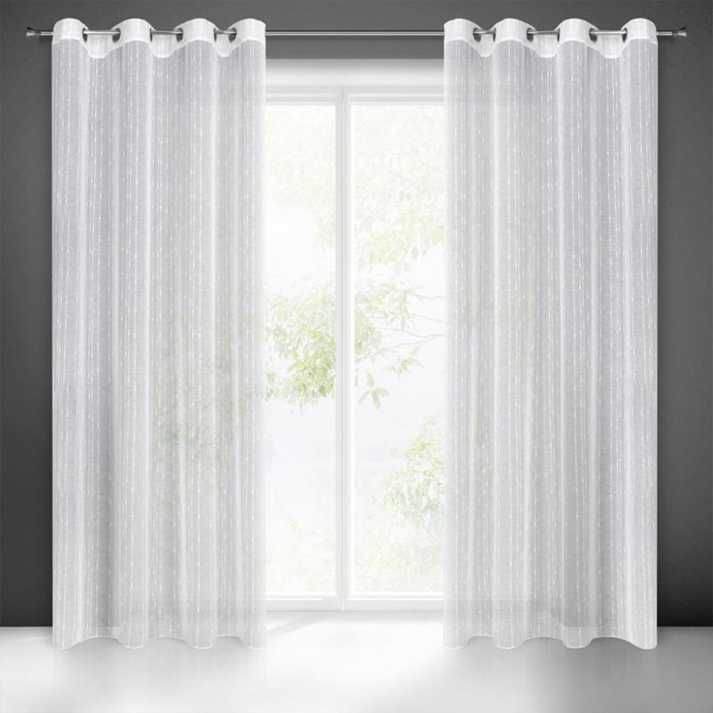 Aalea Becky Eyelet Room Darkening Curtains