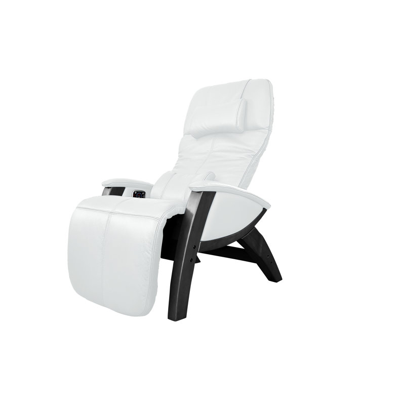 Svago Faux Leather Recliner, Snowfall Faux Leather
