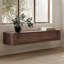 Console ronde noyer flottant-17868858