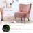 Tocco Velvet Slipper Chair-2046642396