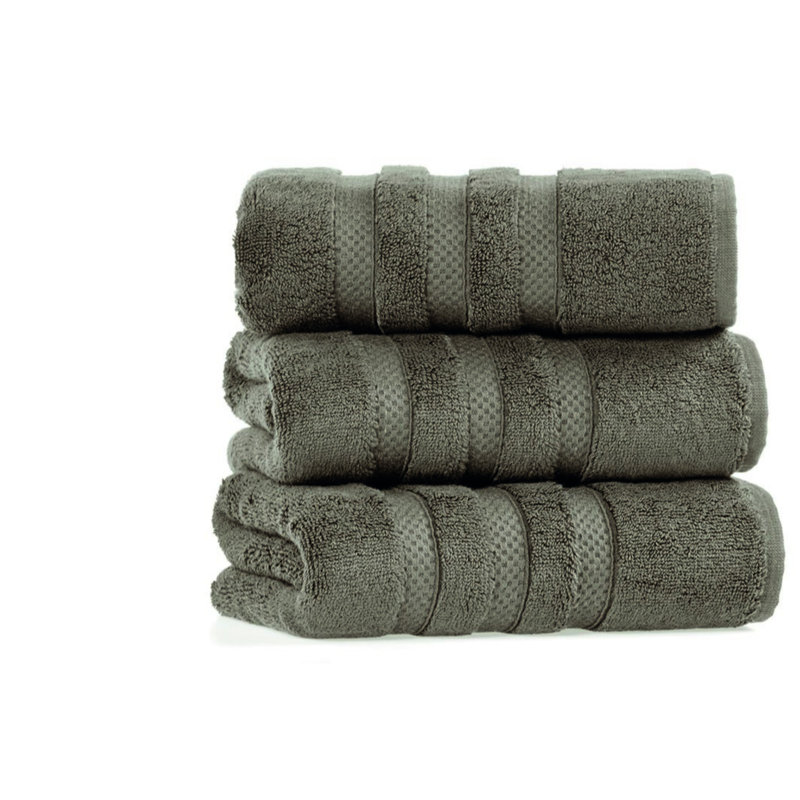 Serviette de bain 100% coton ibis, Gris