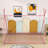 Aaliyaha Twin Size Metal Platform Bed with Triangle Structure and Slats
