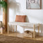 Banc en cuir tissé de 47 po Orin-634083437