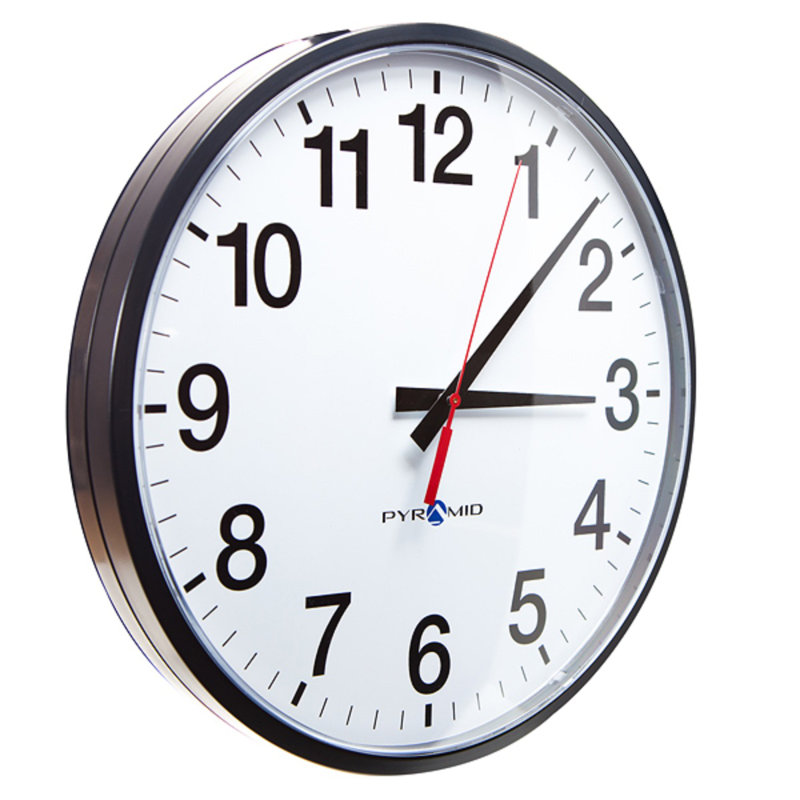 Pyramid Wall Clock