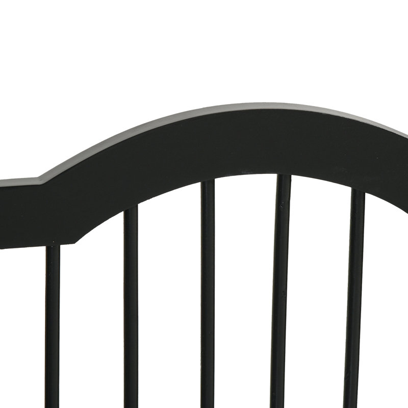 Free Standing Pet Gate, Black