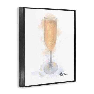 Gleaming Bellini Glass Framed Giclee, design by Matthew Piotrowicz
