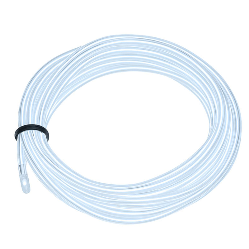  6FT Wearable Neon Glow String Light with Clip – Flexible Nighttime Safety & Party Decoration, White