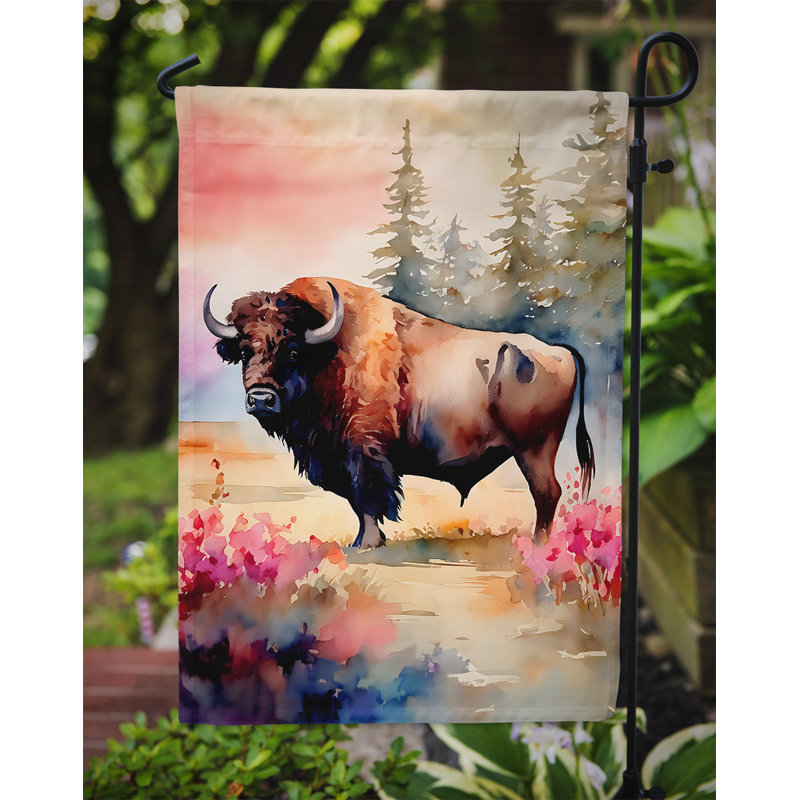 Double Sided 15.5'' H x 11.25'' W Polyester Animal Garden Flag