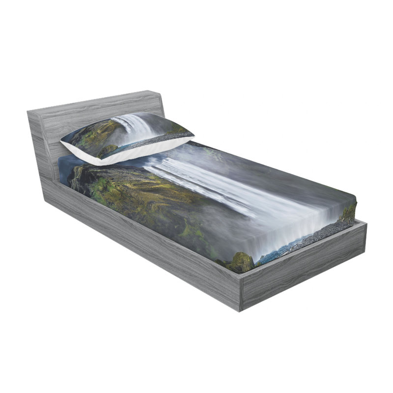 Microfiber Sheet Set, Twin XL Sheet Set with Fitted Sheet