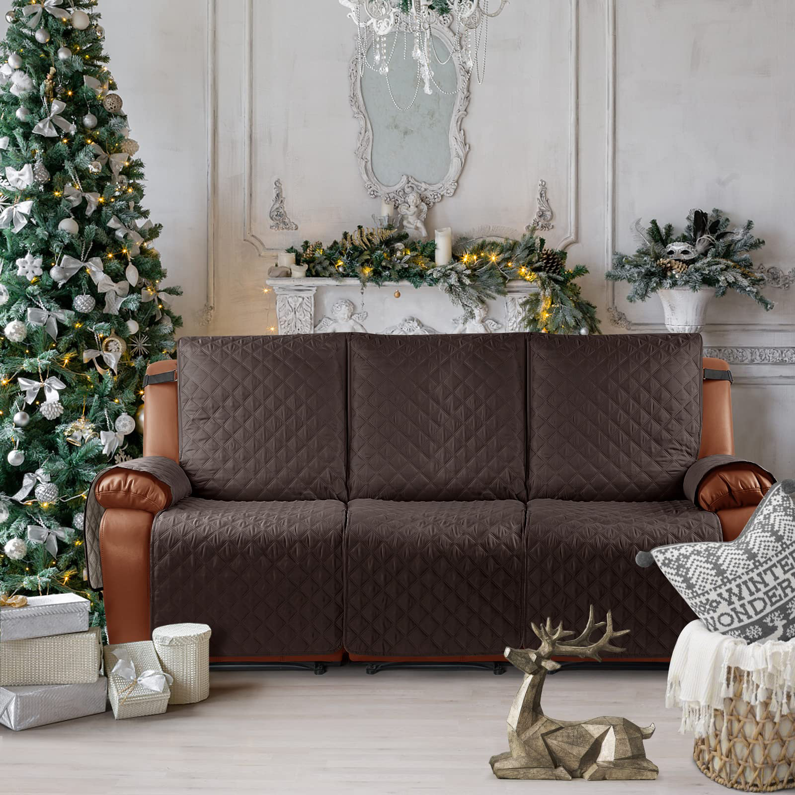 🎄Christmas Sale-30% OFF) Non Slip Soft Stretch Couch Sofa Cover with
