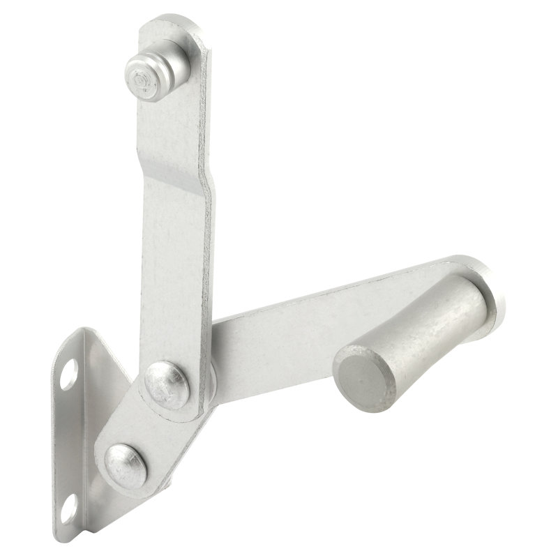 Aluminium Prime-Line, droitier, porte à persiennes, international (paquet simple)