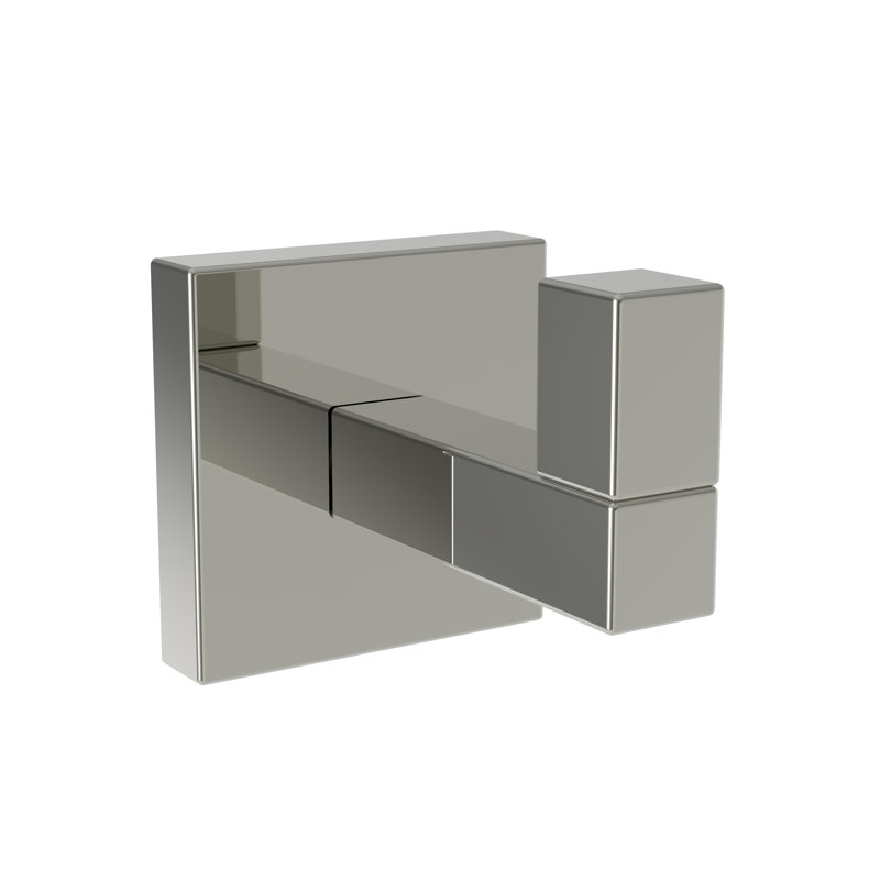 Skylar Single Robe Hook, Polished Nickel