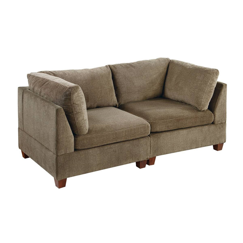 Causeuse Elhamcci, Chenille grise