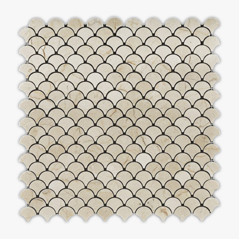 Carrelage mosaïque en marbre