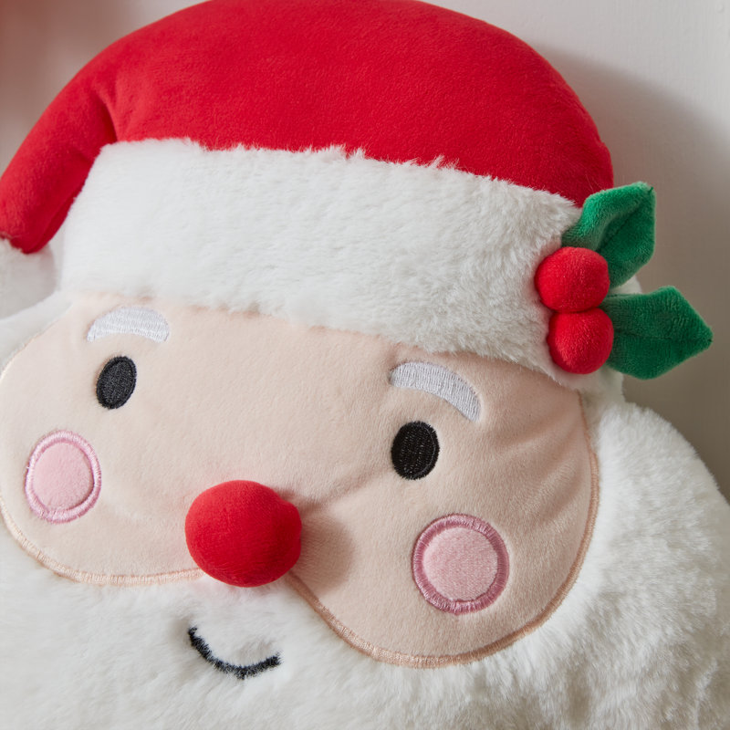 Christmas Santa 3D Shaped Cushion