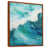 Brown Floater Framed