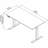 Move 60 Series Adjustable Metal Base Standing Desk-61872348-61872344