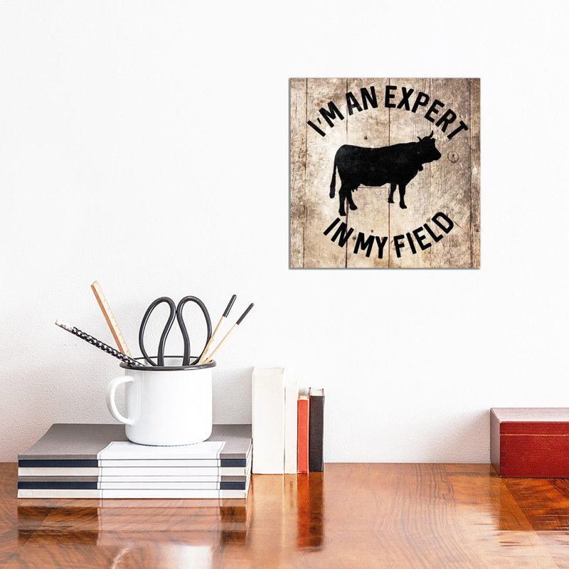 In My Field by Milli Villa - Wrapped Canvas Gallery-Wrapped Canvas Giclée, 30.48 cm H x 30.48 cm W
