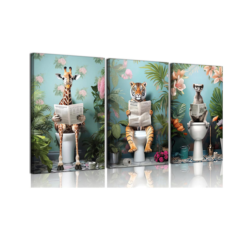 3 Piece Wrapped Canvas Print
