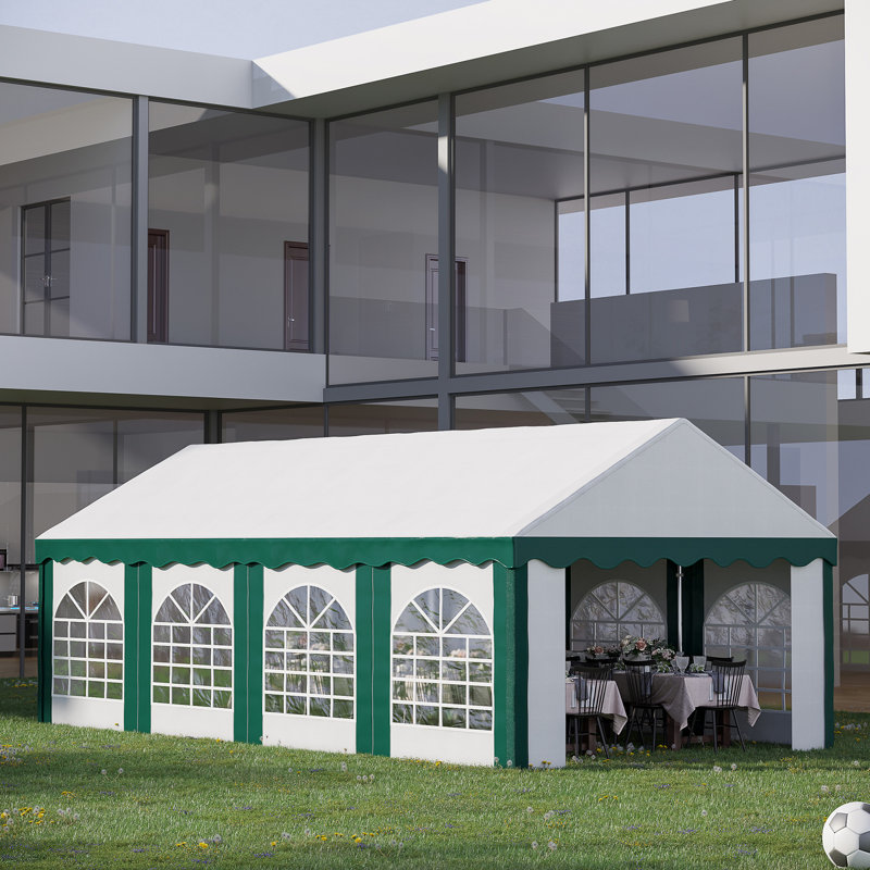 Antto 7.97m x 3.97 m Steel Party Tent