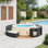 Marchepied 17,7 "en noir