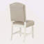 Ensemble de chaises de salle à manger de style rétro avec 4 chaises rembourrées-117862782
