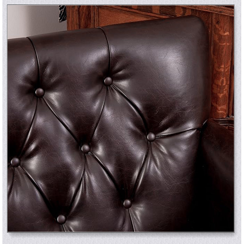 CHAISE CLUB TUFTÉE Structure de base solide simple et moderne avec revêtement épais