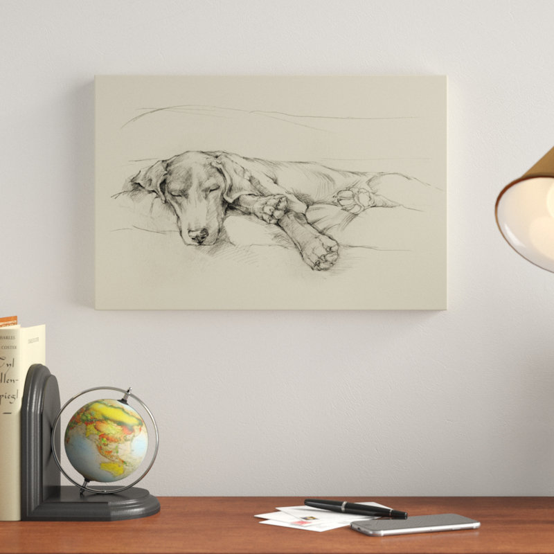 Dog Days II by Ethan Harper - Print, Paper Print, 30cm H x 46cm W