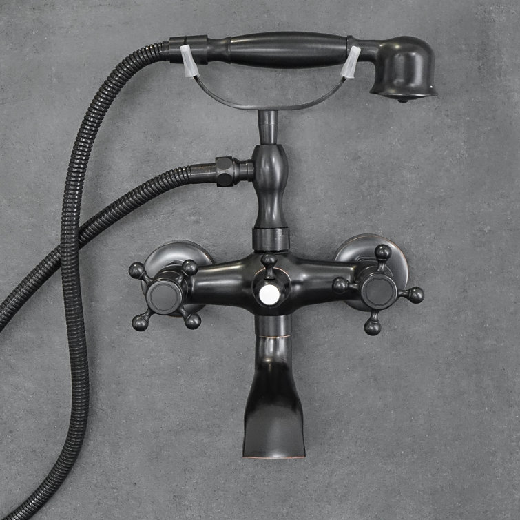 Leavitt Mixer Shower with Handheld Shower Head