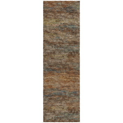 Premium Machine Washable Dream Shag Horizontal Bars Rug