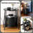 23.8''H Wooden End Table With Storage, Nightstand With Charge Station(Black)-1759854487-1759854486