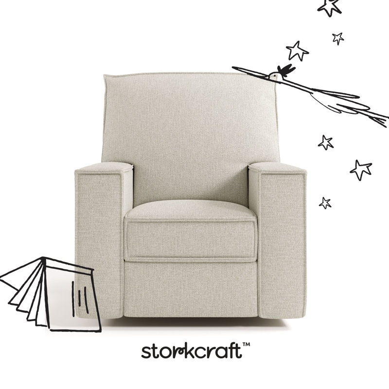 Texas Nursery Power Recliner Swivel Glider , Dune Basketweave