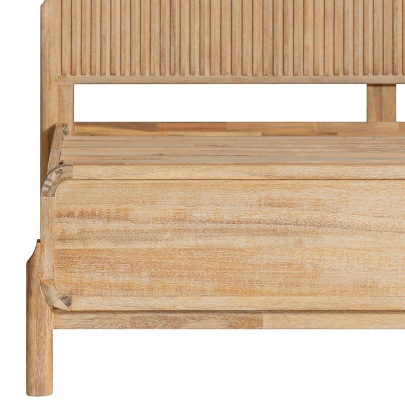 Lit en bois massif Luthien, Grand