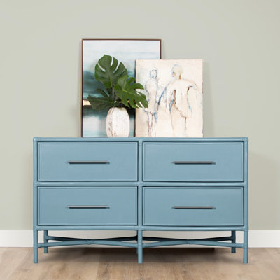 Venice 4 Drawers 54" W Double Dresser