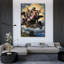 «Ezekiel's Vision» par Raphael, reproduction d'art sur toile tendue avec châssis-1011941307