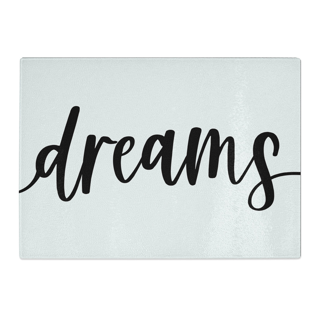 Sweet Dream No.3 Typography Chopping Board