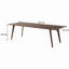 Table de salle à manger rectangulaire en bois massif L 78,7 po x l 31,5 po