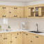 Vidaxl Cabinet With Storage SKI Honey Brown Solid Pine Wood Modern Furniture