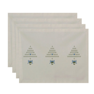 Ensemble de napperons 4 pièces Hearty