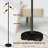 Kappler 64.02'' Black Tree Floor Lamp