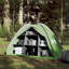 Tente de rangement Vidaxl 9 compartiments vert imperméable-116624118