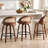 Templecorran Swivel Modern Swivel Counter & Bar Stools (Set Of 3)-1260338416-1260338378