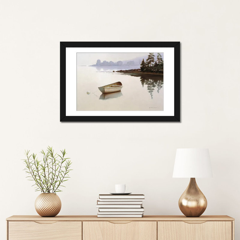 « daydream », reproduction de photo sur toile tendue, H 16 po x l 24 po x P 1 po, Papier d'art encadré noir, Blanc
